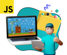 JavaScript programming. Learn how to create games! - Programming for children in Brasov