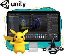 The world of three-dimensional games with Unity 3D - Programming for children in Brasov