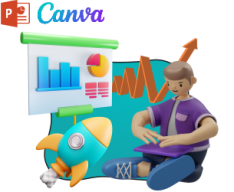 Magic of POWERPOINT + Canva. Create effective presentations - Programming for children in Brasov