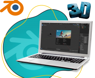 Blender 3D modelare pentru copii - KIBERone