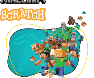 Minecraft in Scratch - Programming for children in Brasov