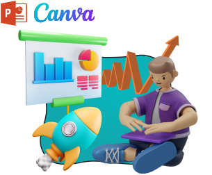 Magic of POWERPOINT + Canva. Create effective presentations - Programming for children in Brasov