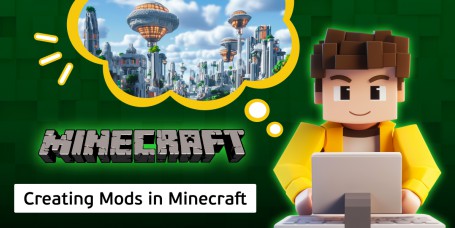 Creating Mods in Minecraft - Programming for children in Brasov