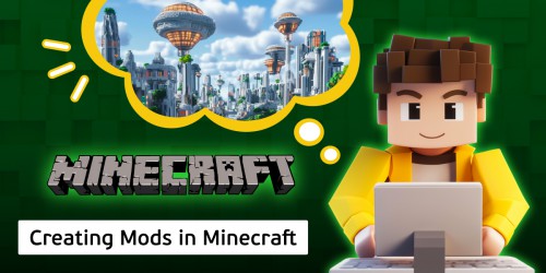 Creating Mods in Minecraft - Programming for children in Brasov